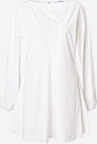 WEEKDAY Mekko 'Nile' värissä valkoinen: etupuoli