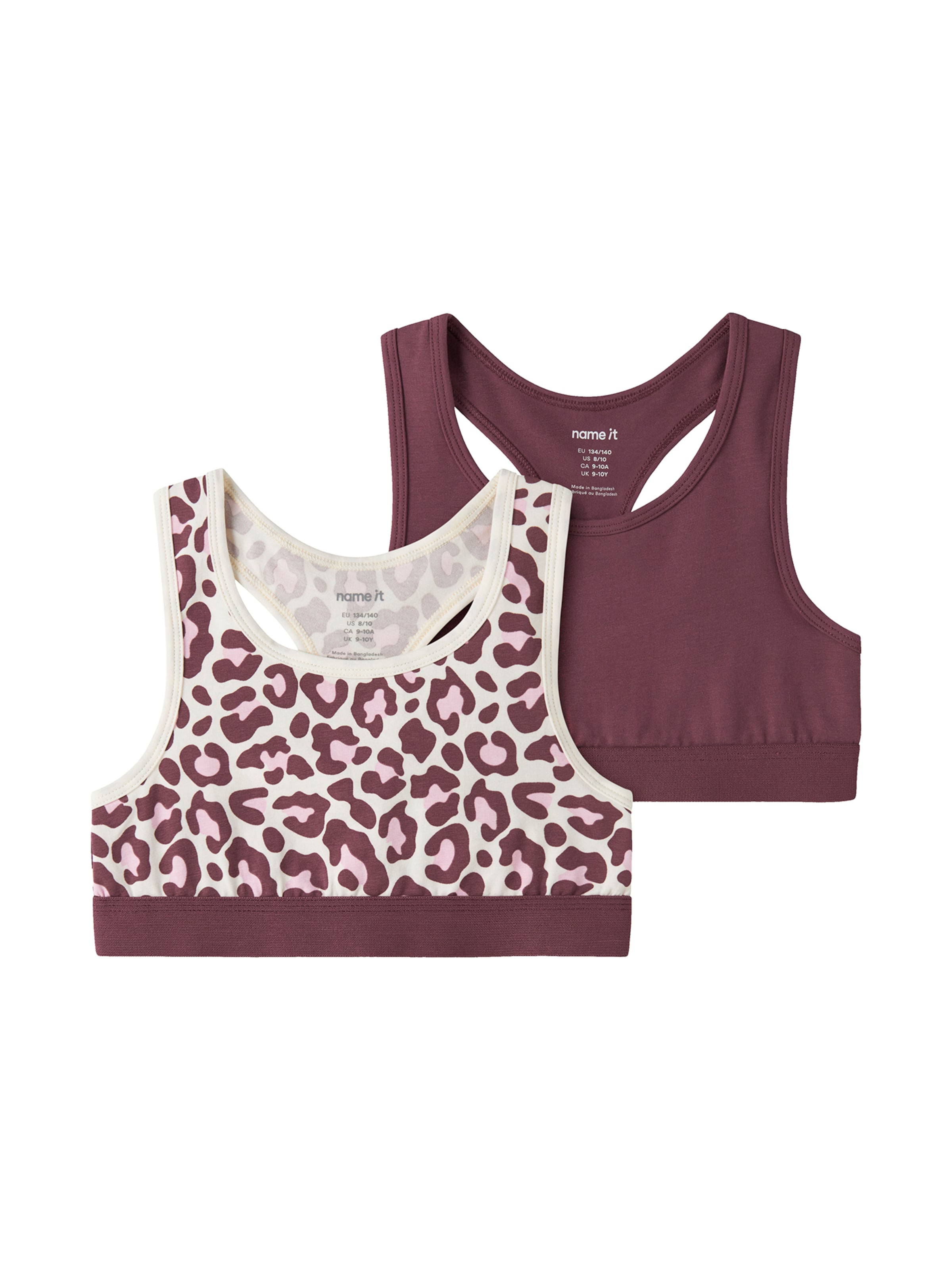 NAME IT Bustier Modrček | bež barva: sprednja stran