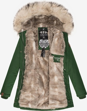 NAVAHOO Зимно палто 'Cristal' в зелено