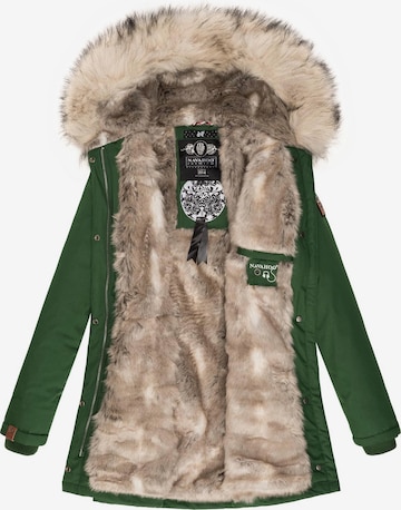 Cappotto invernale 'Cristal' di NAVAHOO in verde