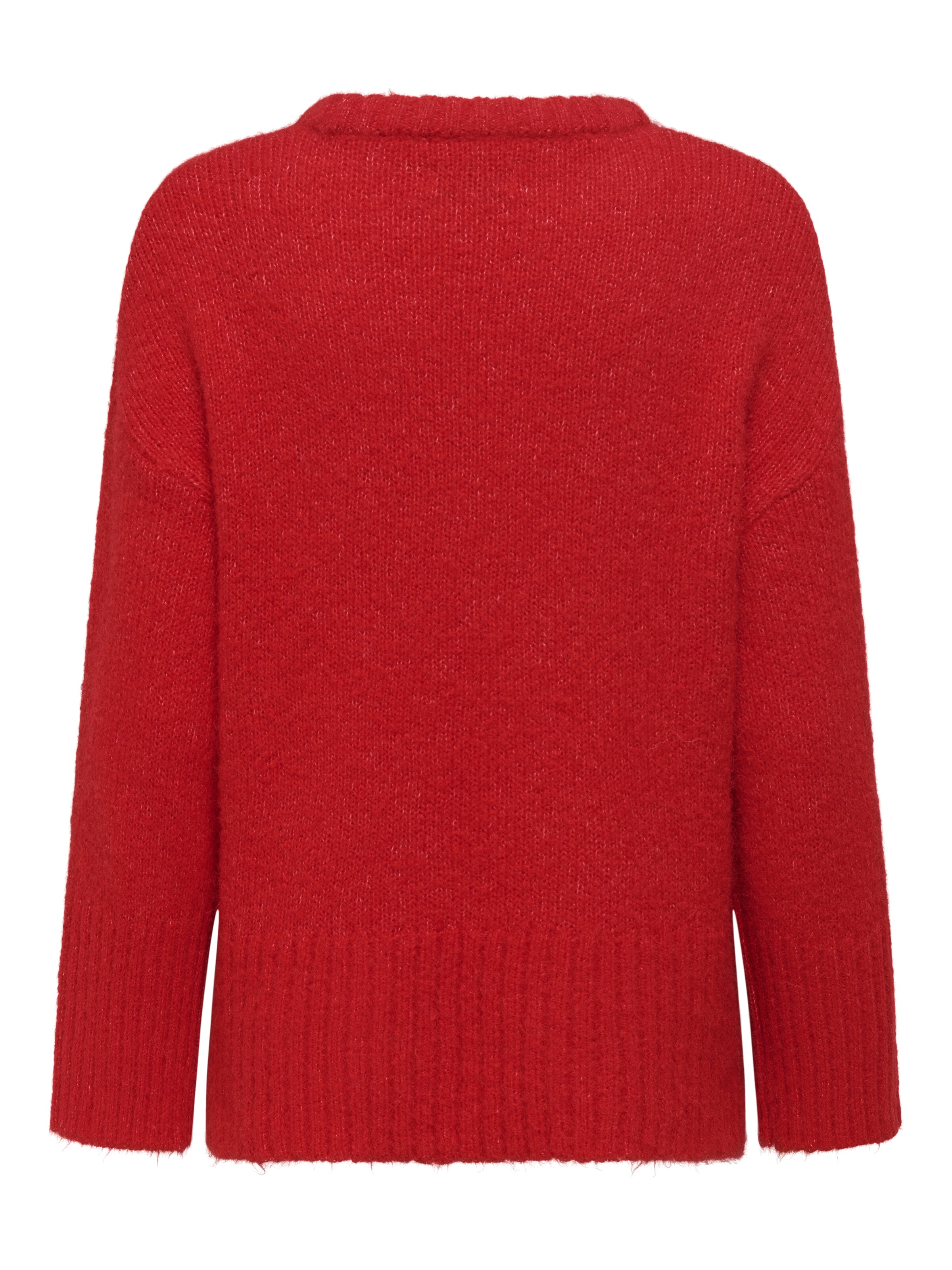 ONLY Pullover 'ONLMaggie' in Rot