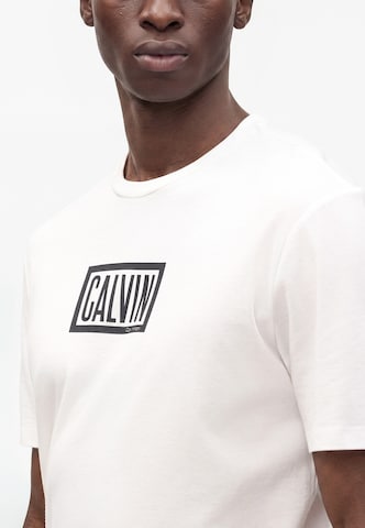 Calvin Klein Jeans Paita värissä valkoinen