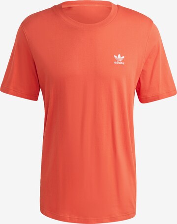 ADIDAS ORIGINALS Shirt 'Trefoil Essentials' in Orange: front