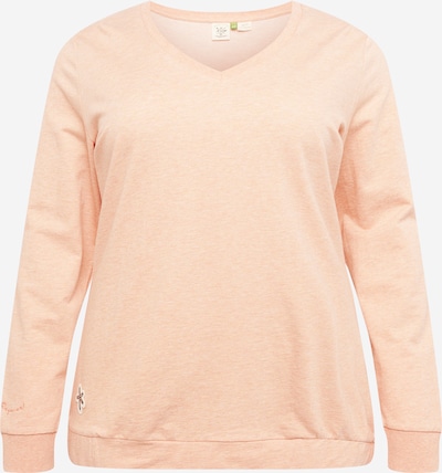 Ragwear Plus Sweat-shirt 'NELIN' en pêche, Vue avec produit