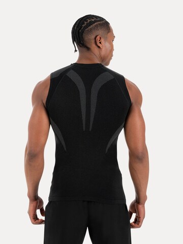 Smilodox Compression Tank Top Carnos in Schwarz