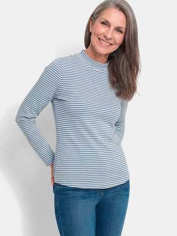 T-shirt Goldner en bleu : devant