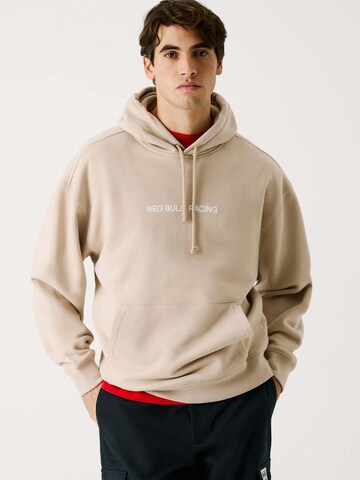 Felpa 'Breaking Records' di Red Bull Racing x Pepe Jeans in beige