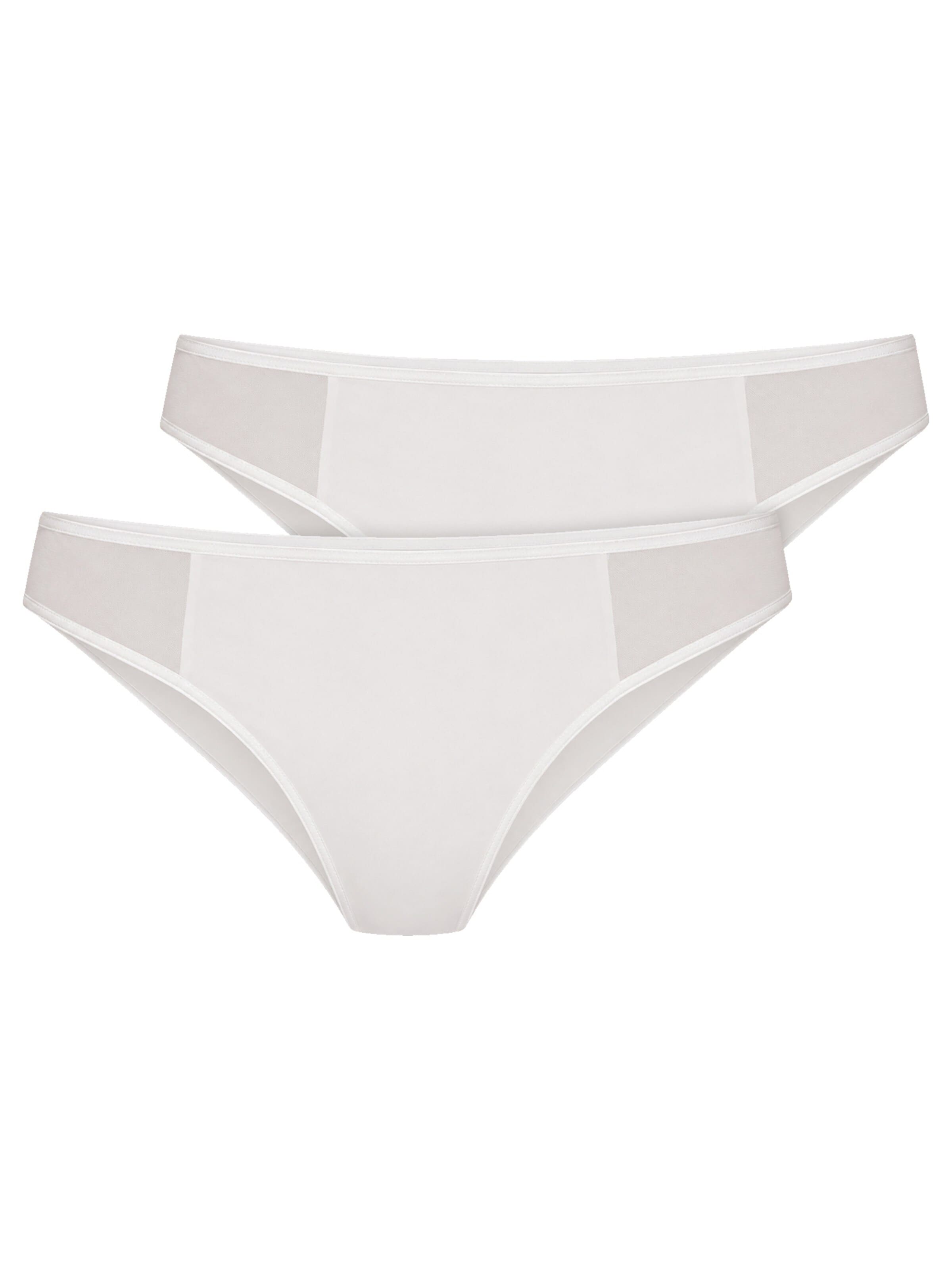 VIANIA Thong 'Sally' in White: front