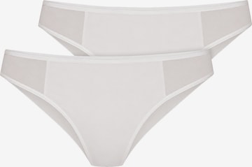 VIANIA Thong 'Sally' in White: front