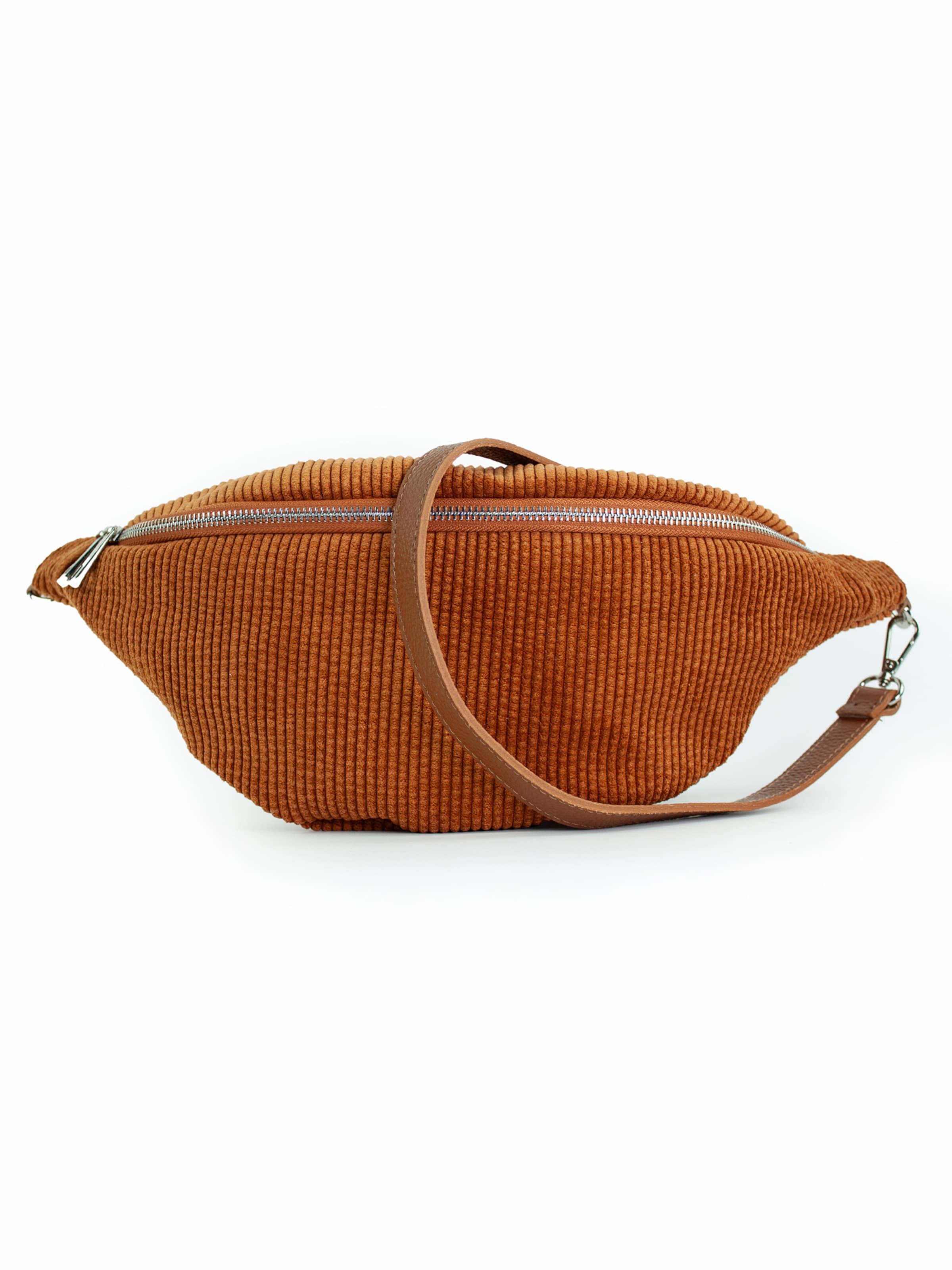 lePelou Gürteltasche 'IDA'‌ in Braun: Vorderseite