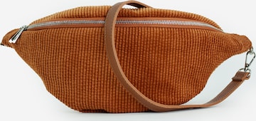 lePelou Gürteltasche 'IDA' in Braun: Vorderseite