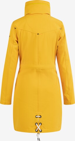 Manteau fonctionnel Schmuddelwedda en jaune