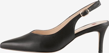 Högl Slingpumps 'BOULEVARD' in Schwarz: predná strana