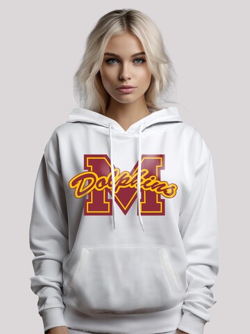 F4NT4STIC Sweatshirt 'Sex Education M Dolphins Netflix TV Series' in White: front