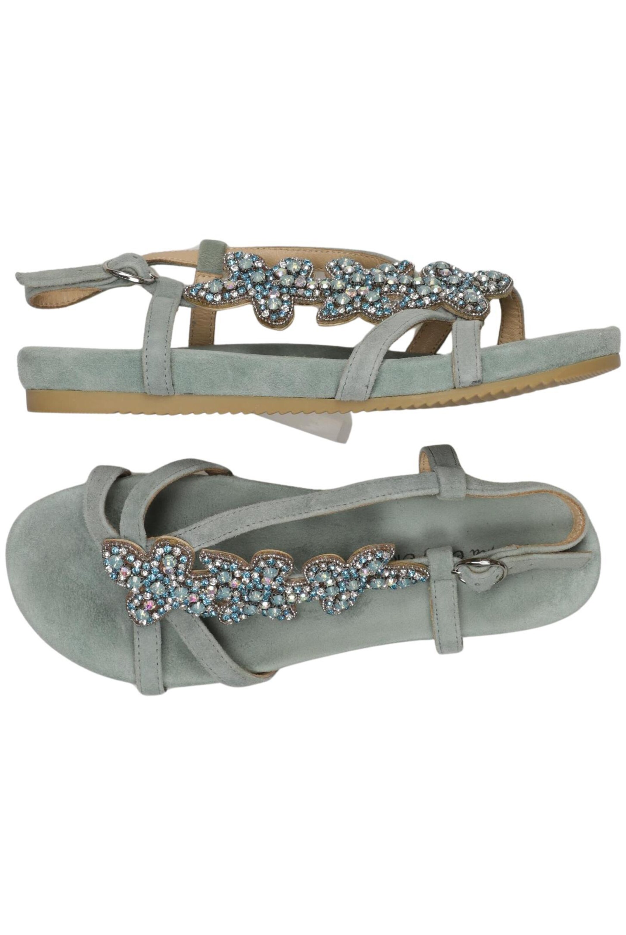 Alma En Pena Sandals & High-Heeled Sandals in 38 in Green: front