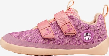 Affenzahn Sneakers 'Knit Happy Flamingo' in Pink: front