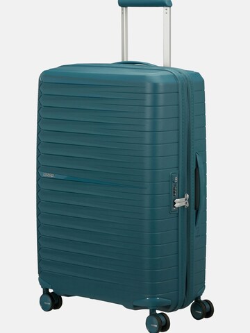 Trolley di American Tourister in verde