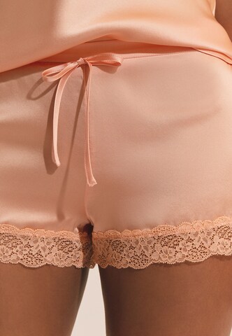 ETAM Pajama Pants 'Milky' in Orange