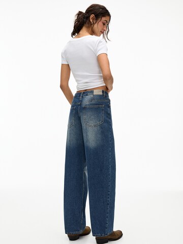 Pull&Bear Loosefit Farmer - kék