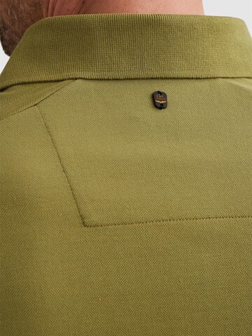PME Legend Paita 'PME LEGEND - Polo shirt in piqué with stretch and flight pocket' värissä vihreä