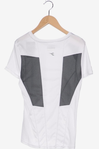 Diadora T-Shirt S in Weiß