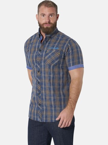 Jan Vanderstorm Comfort fit Button Up Shirt 'Wernher' in Mixed colors: front