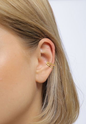 Boucles d'oreilles ELLI en or : devant
