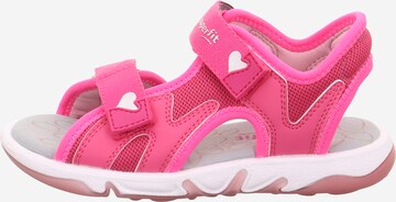 SUPERFIT Sandal 'PEBBLES' i rosa