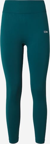 Skinny Pantalon de sport 'Define' ICANIWILL en vert : devant