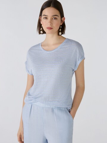 OUI Shirt in Blue: front