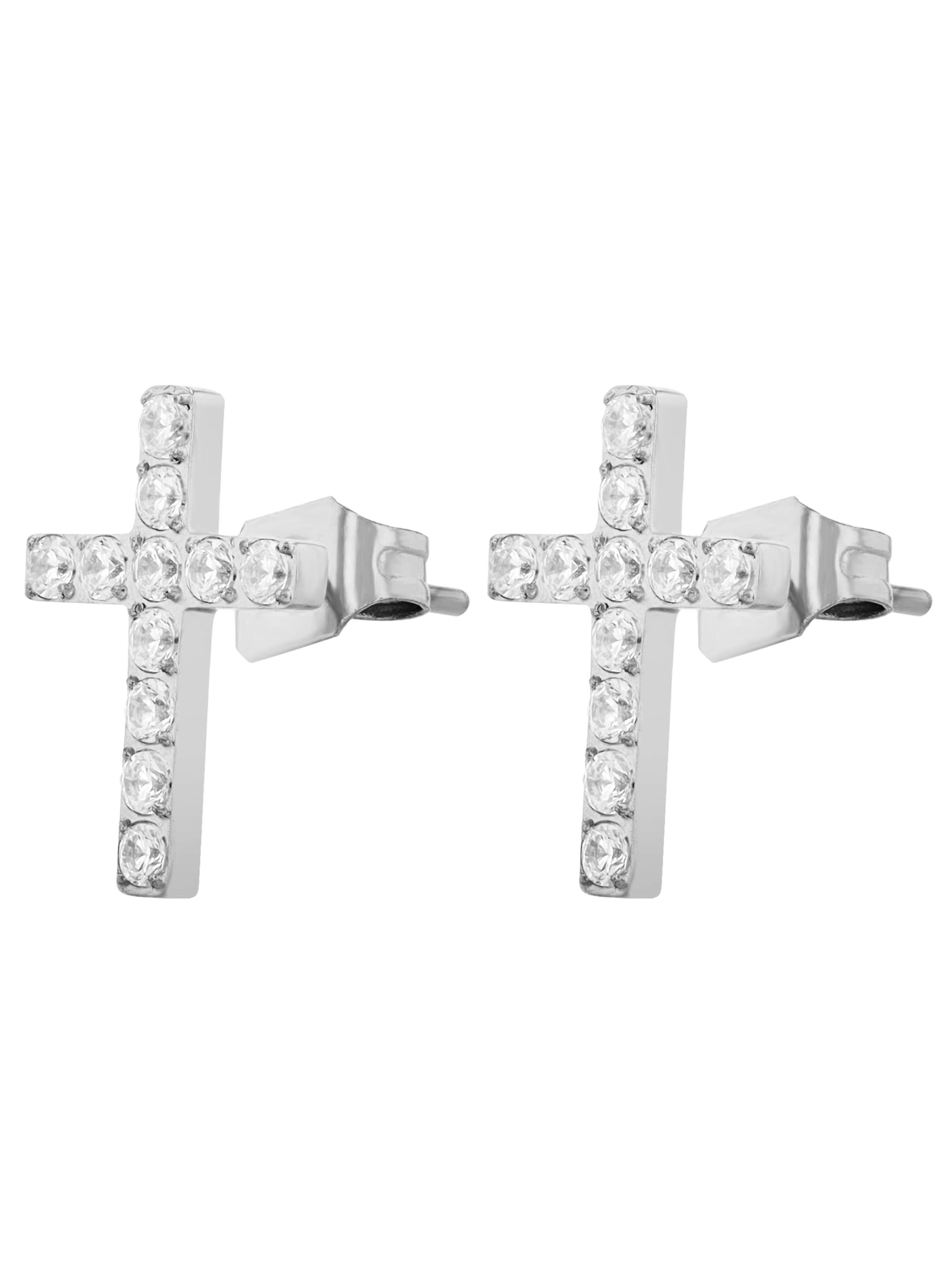 Akzent Earrings 'Lucaria, langlebig' in Silver