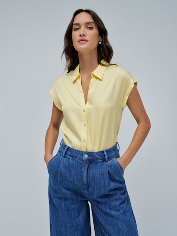 Chemisier Salsa Jeans en jaune : devant