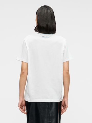 Karl Lagerfeld Póló 'IKON' - fehér