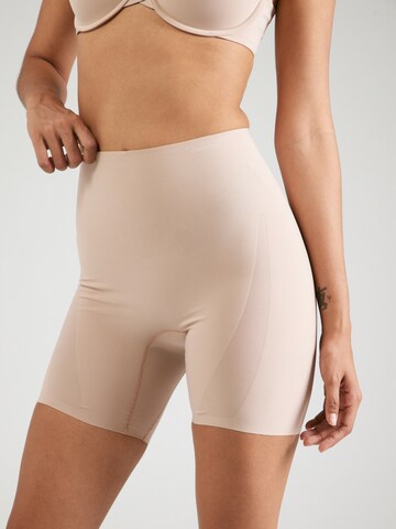 Pantaloni modellanti di Calvin Klein Underwear in beige: frontale