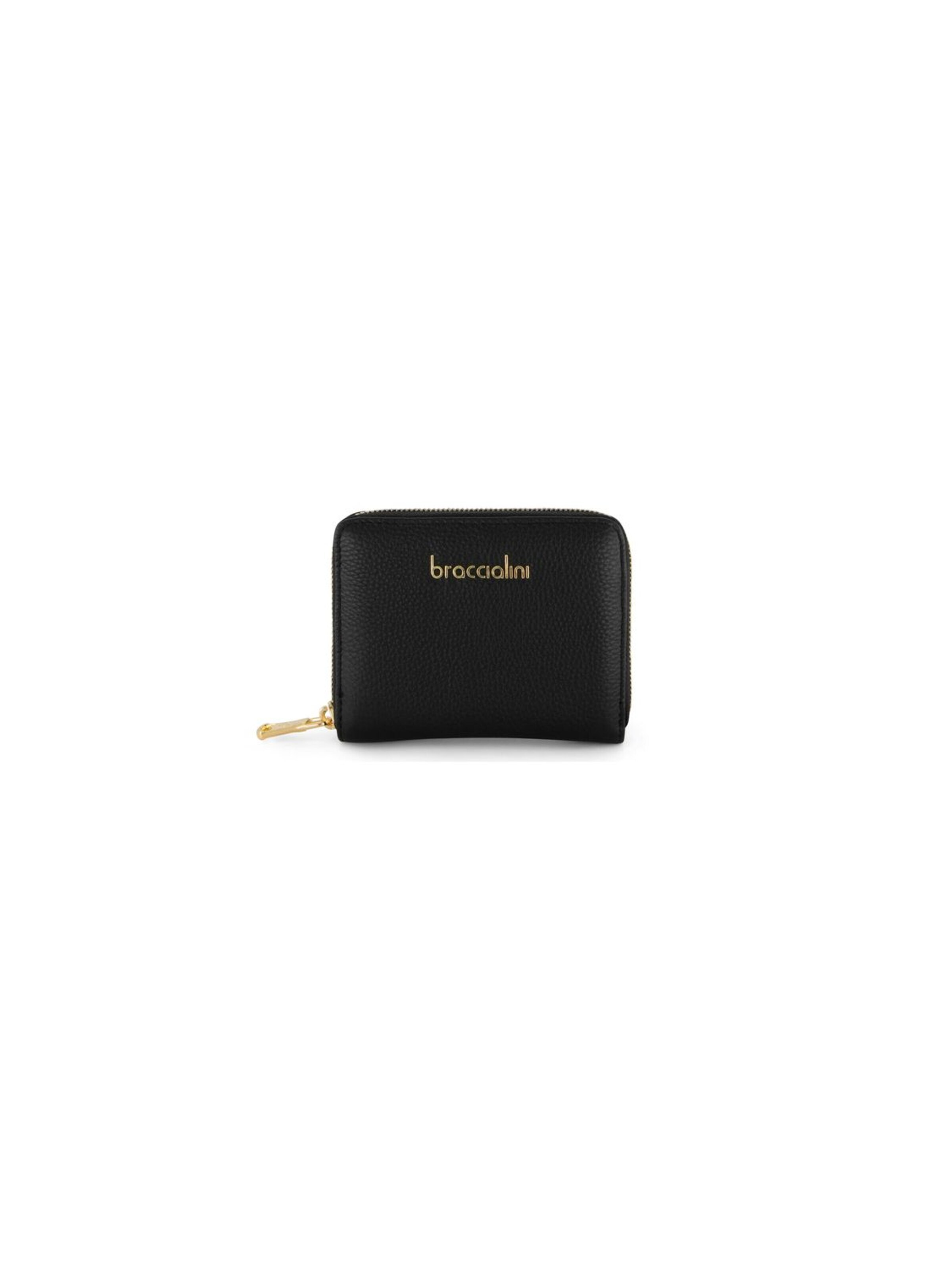 Braccialini - Cartera 'Basic' en negro: frente