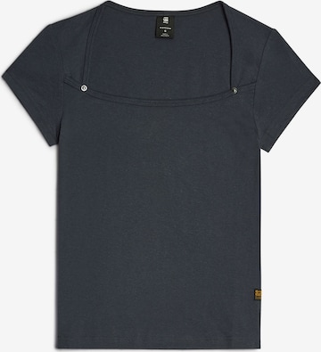 G-STAR T-Shirt 'Sweet Heart' in Grau: Vorderseite