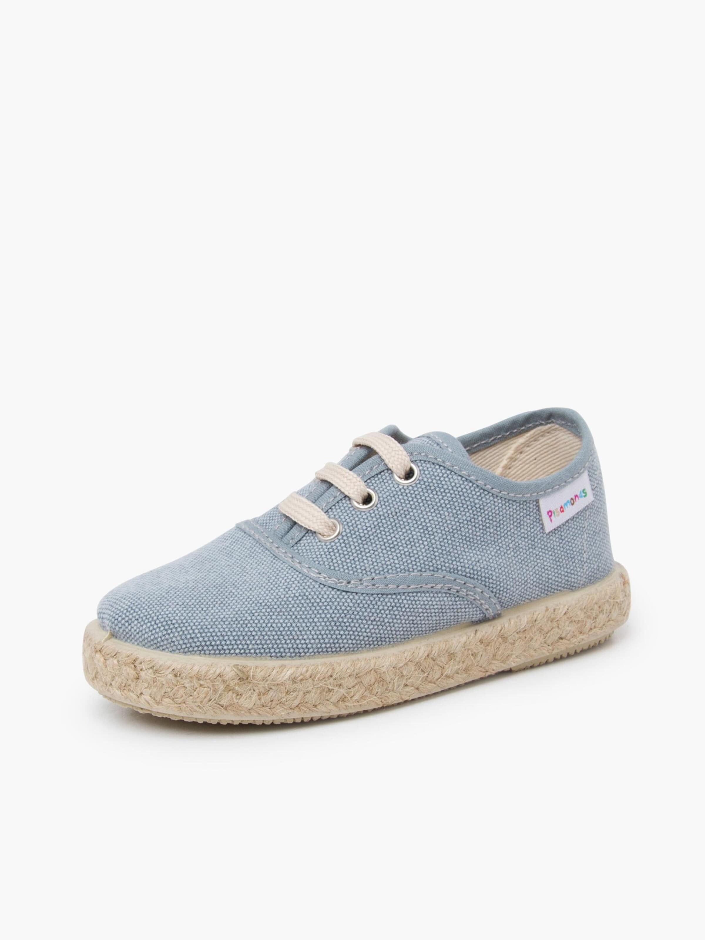 Baskets Pisamonas en bleu : devant