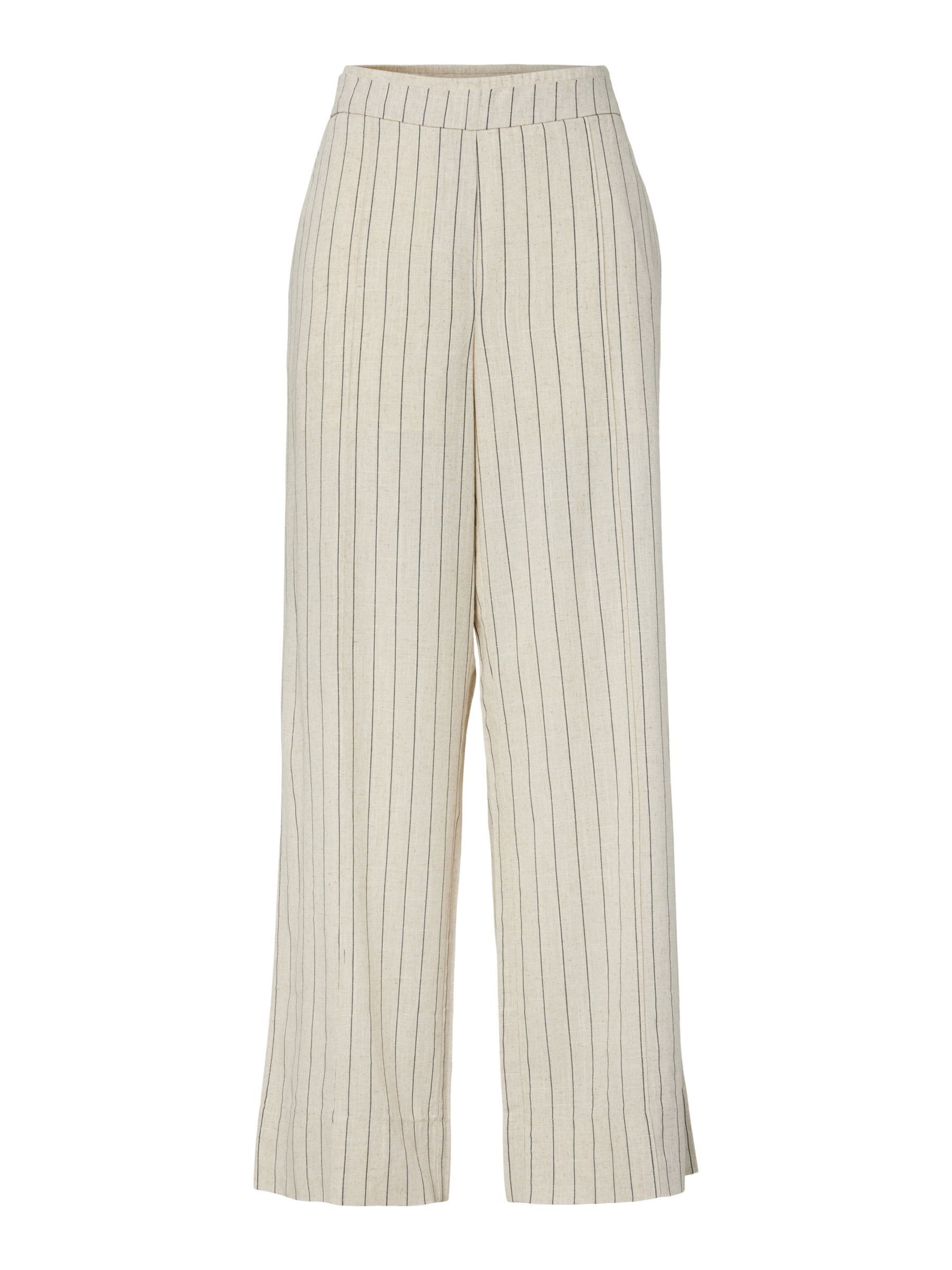 Pantaloni in 38 YAS di colore grigio / bianco, Visualizzazione prodotti