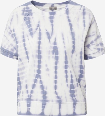Tricou GAP pe albastru fumuriu / alb, Vizualizare produs