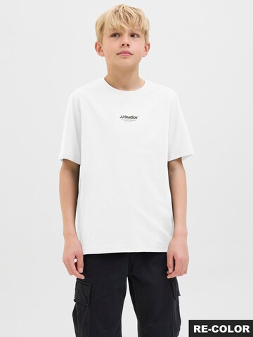 Jack & Jones Junior Shirts i hvid: forside