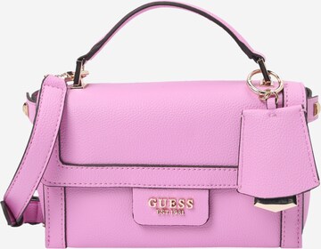 GUESS Τσάντα χειρός 'Angy' σε ροζ: μπροστά