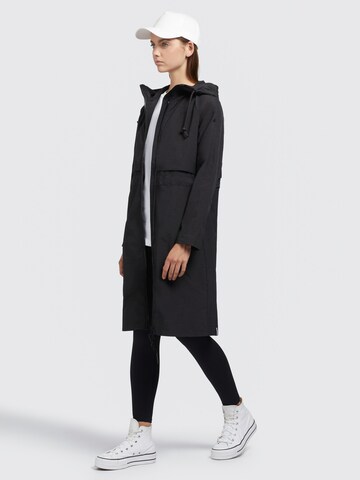 Manteau mi-saison 'Ruda' khujo en noir