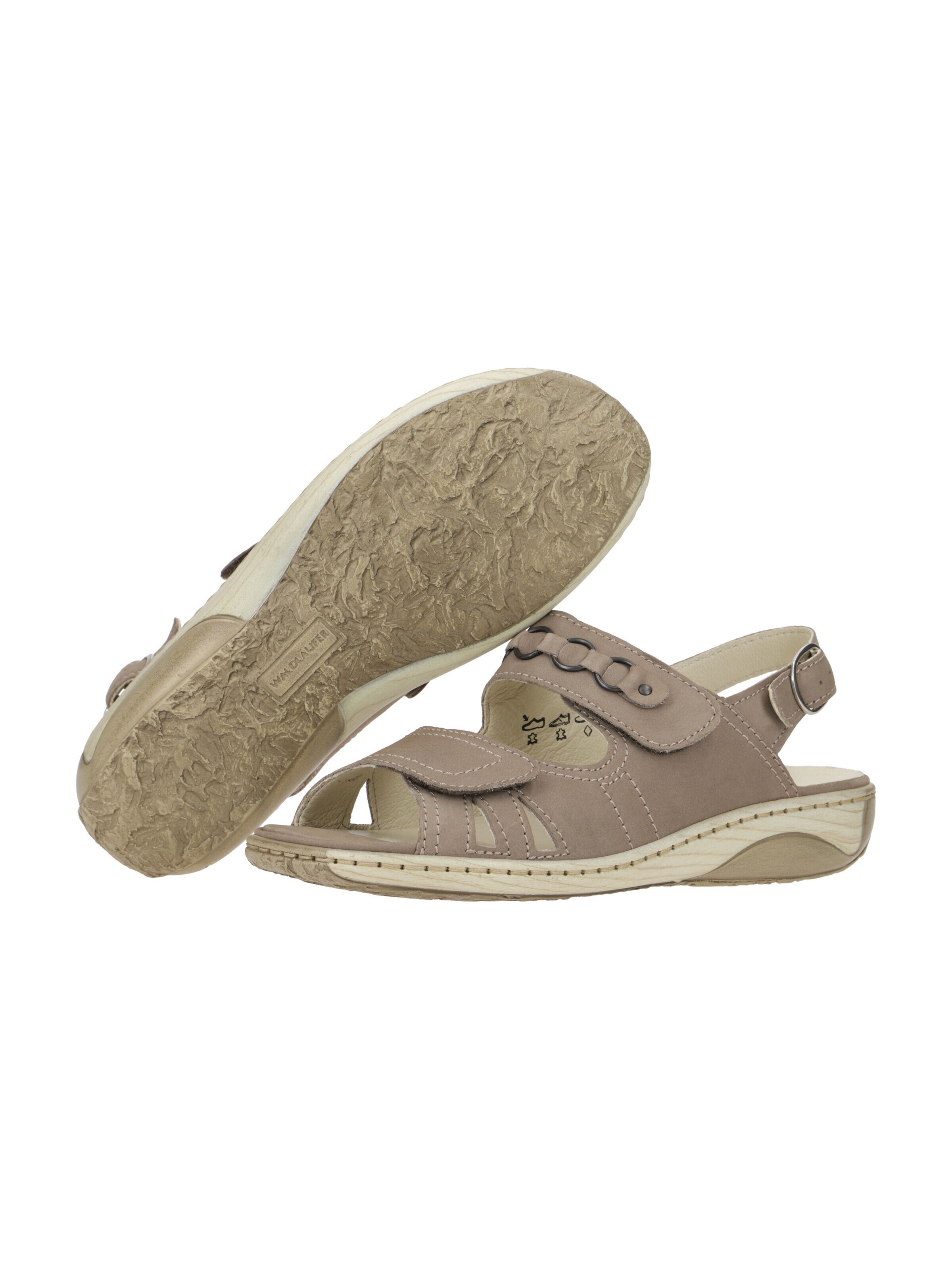WALDLÄUFER Sandals 'Garda' in Grey
