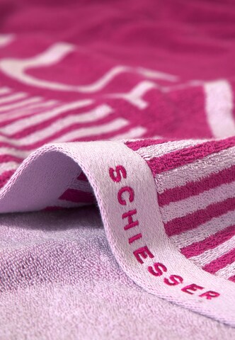 SCHIESSER Towel 'Rom' in Pink