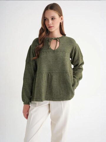 Pull-over 'Pullover' MixRay en vert