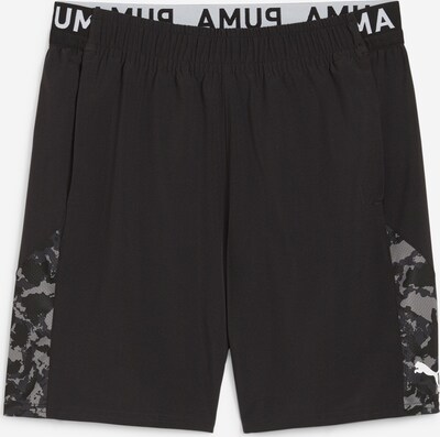 PUMA Sportovní kalhoty 'Fit 7' - antracitová / tmavě šedá / černá / bílá, Produkt