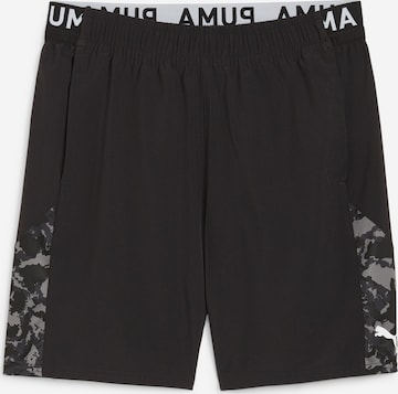 PUMA - regular Pantalón deportivo 'Fit 7' en negro: frente