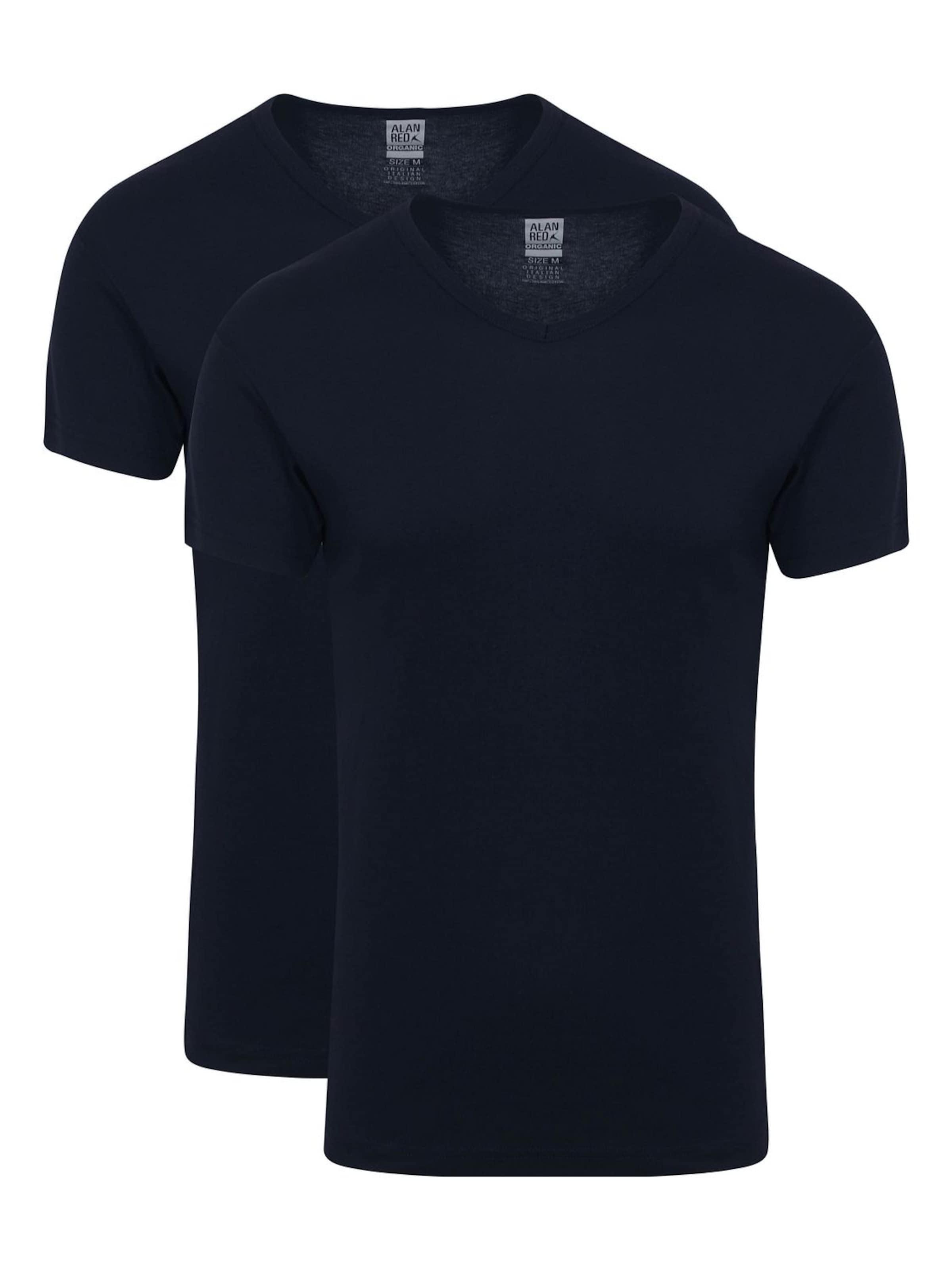 alan red Shirt 'Vancouver' in Blue: front