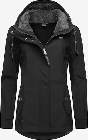 Ragwear Weatherproof jacket 'Monadde' in Black