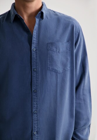 Coupe regular Chemise 'Lamont' Dstrezzed en bleu